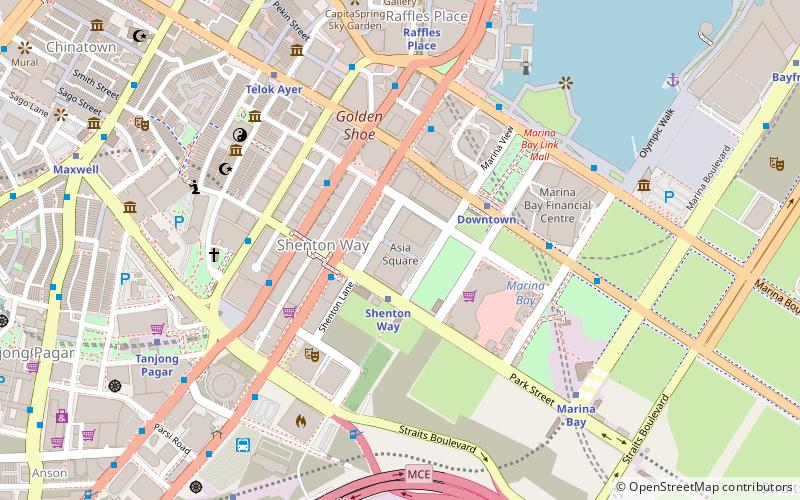 Asia Square location map