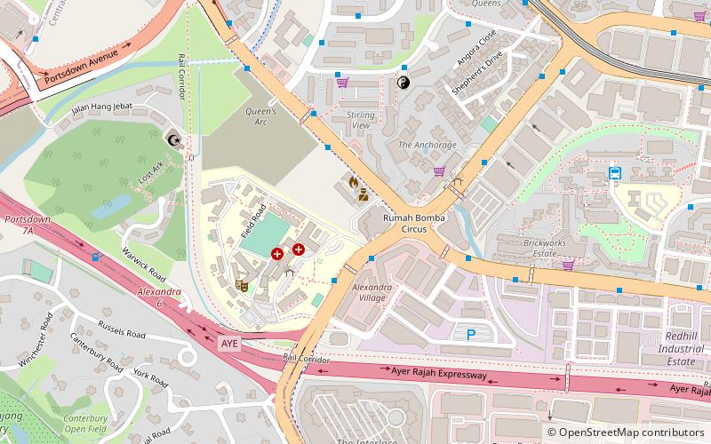 Queensway Shopping Centre location map
