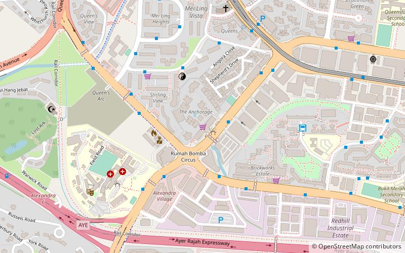 Clementi Mall location map