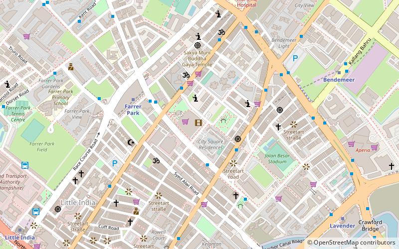 City Square Mall location map