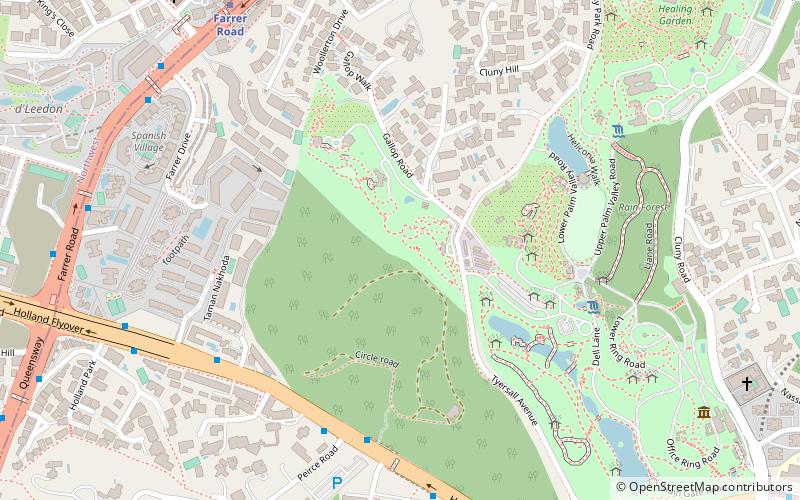 tyersall park location map