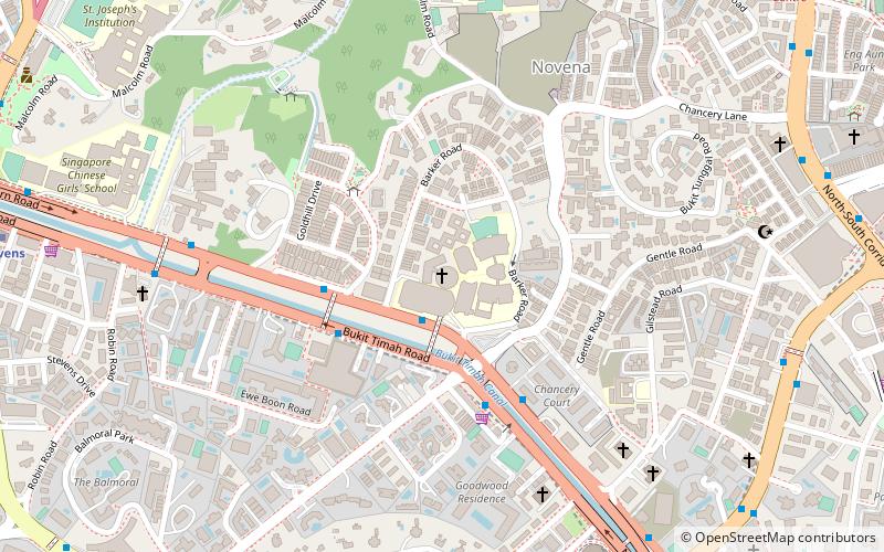 barker road methodist church location map