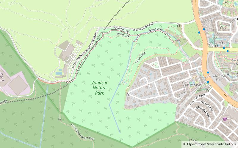 windsor nature park location map