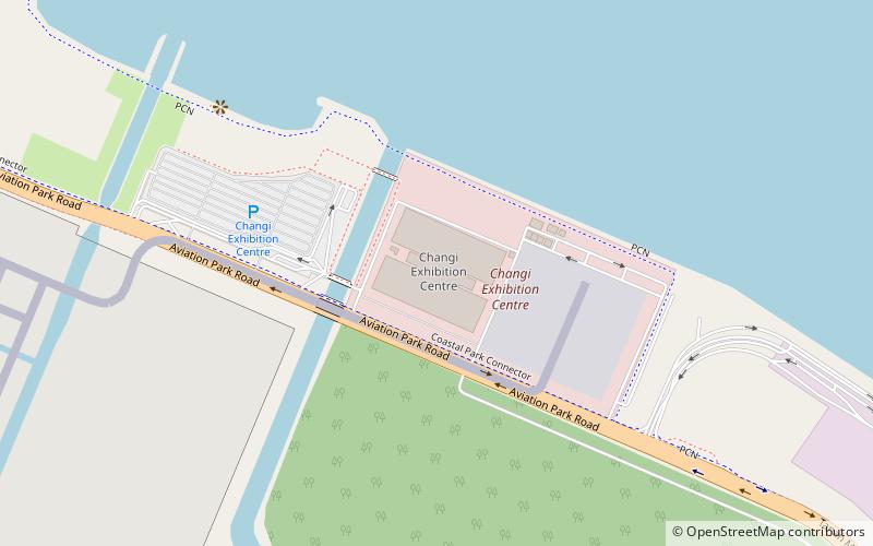 Changi Exhibition Centre location map