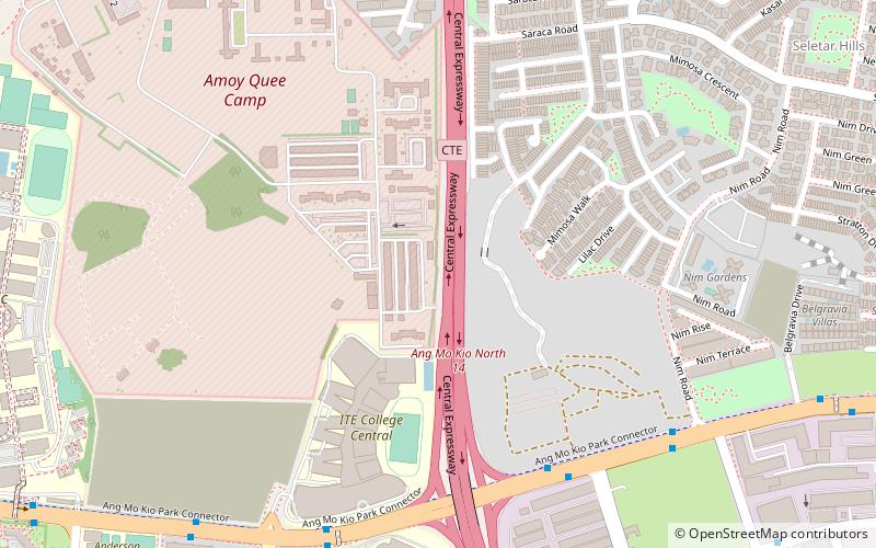 ITE College Central location map