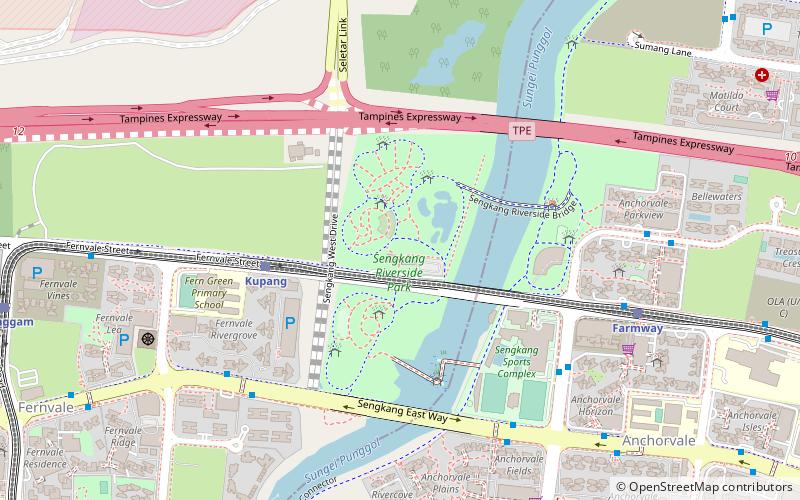 Sengkang Riverside Park location map