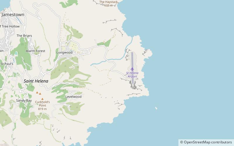 prosperous bay plain location map