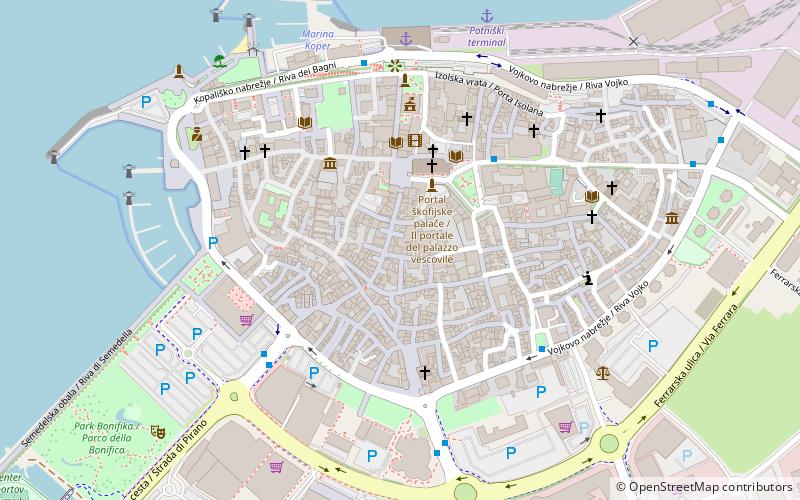 gravisi barbabianca mansion koper location map