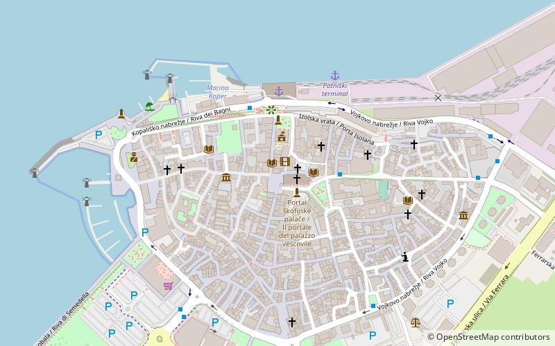 Loggia Palace location map