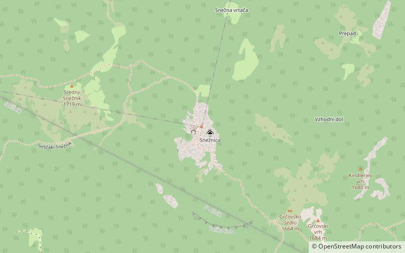 Krainer Schneeberg location map