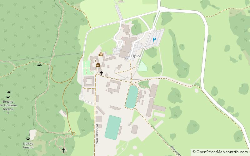 Lipica location map