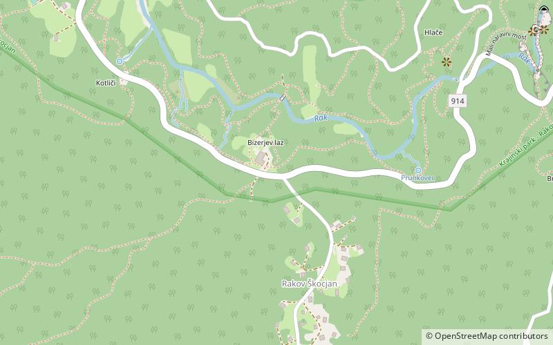 Rak Škocjan location map