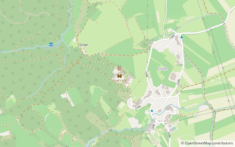 Leutemberg Castle location map