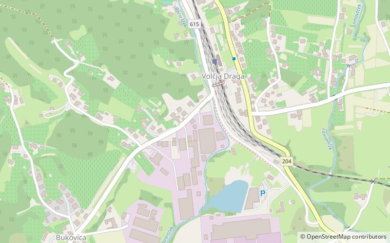 Volčja Draga location map
