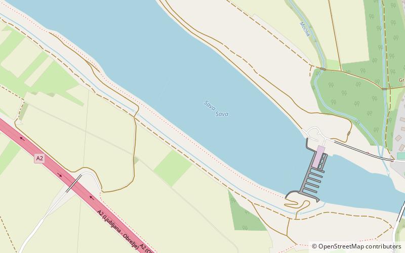 Gmina Brežice location map