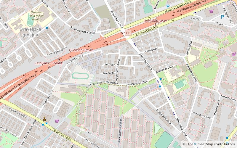 District de Šiška location map