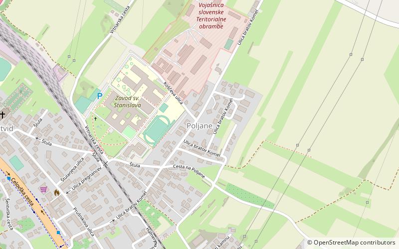 Poljane location map