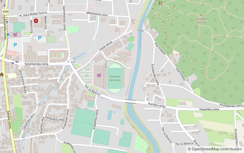 Domžale Sports Park location map