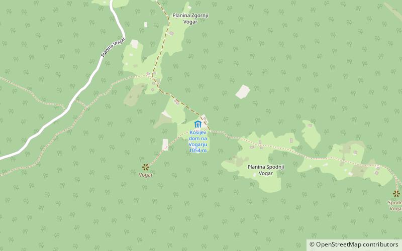 Kosijev Dom location map
