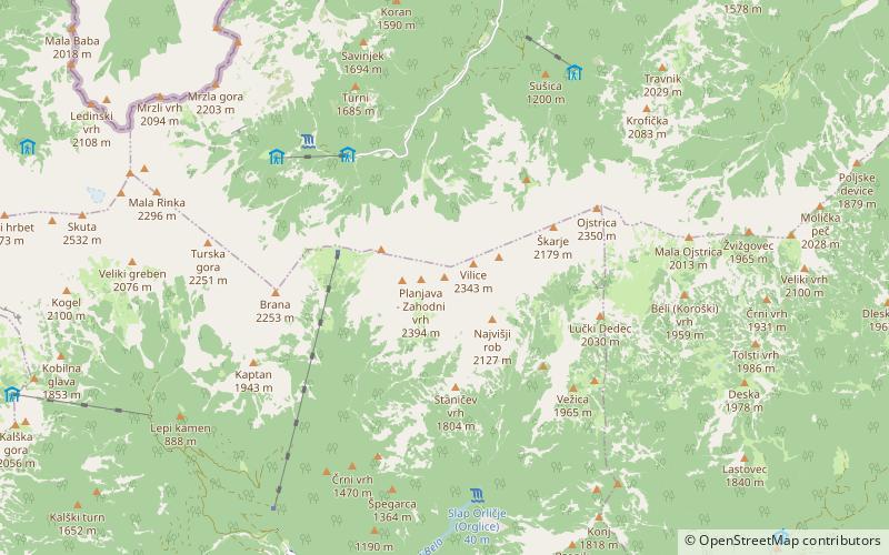 Planjava location map