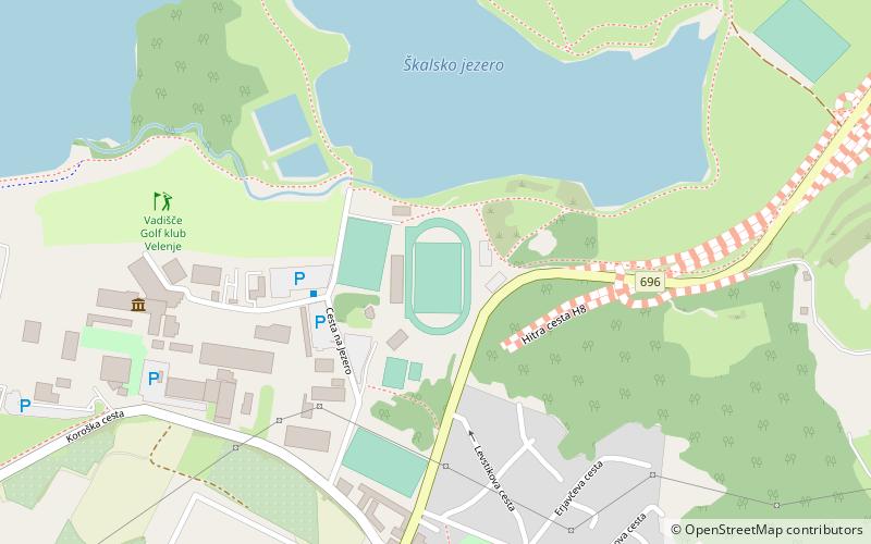 ob jezeru city stadium velenje location map