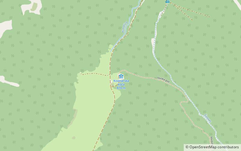Kovinarska koča location map