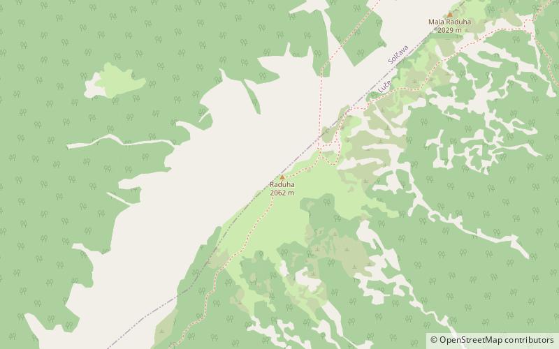 Raduha location map