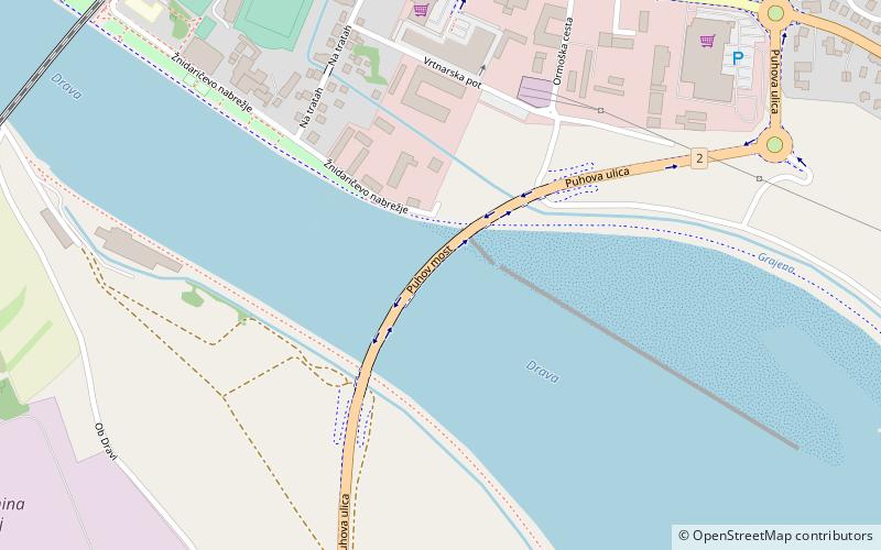Puh Bridge location map