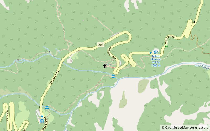 Capilla Rusa location map