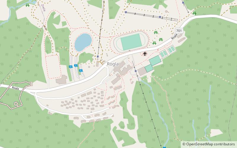 Rogla location map
