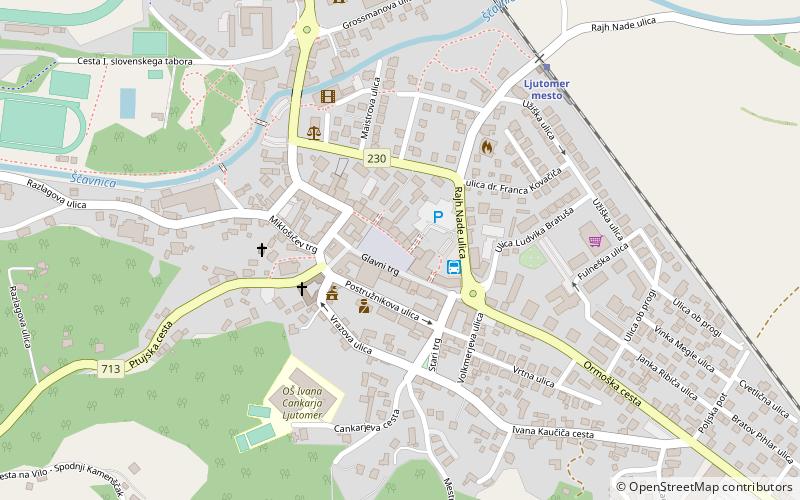 Ljutomer location map