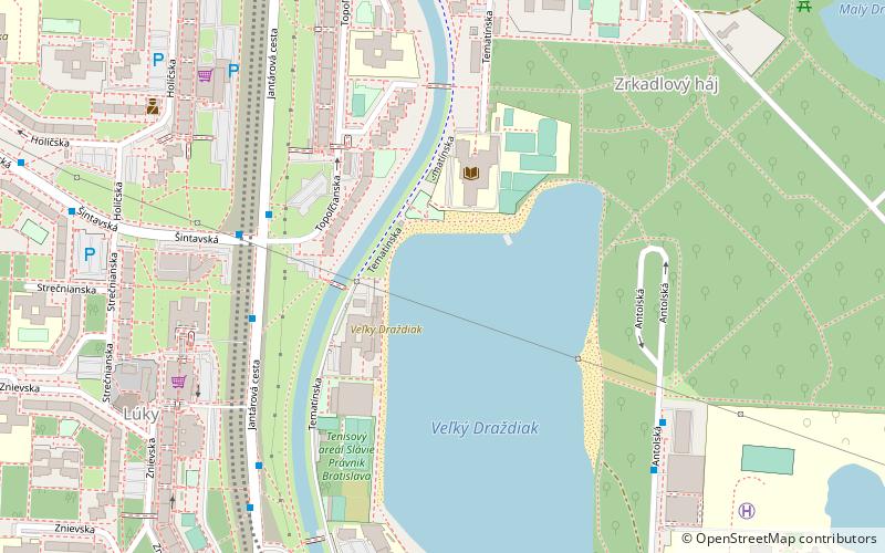 velky drazdiak bratislava location map