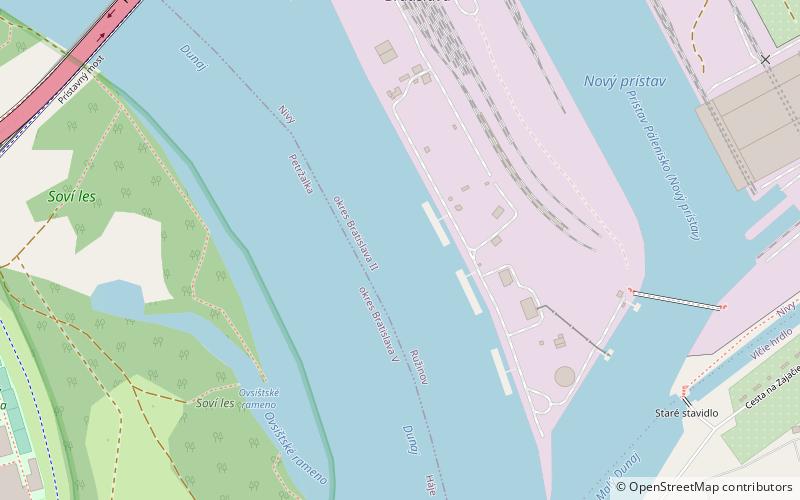 Hafen Bratislava location map