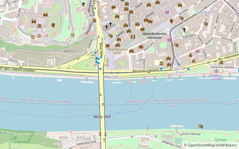 Štadión Rapid location map