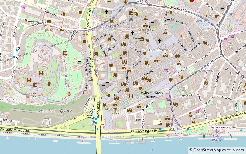 Academia Istropolitana location map