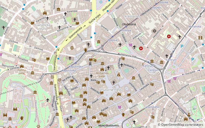 Milan Dobes Museum location map