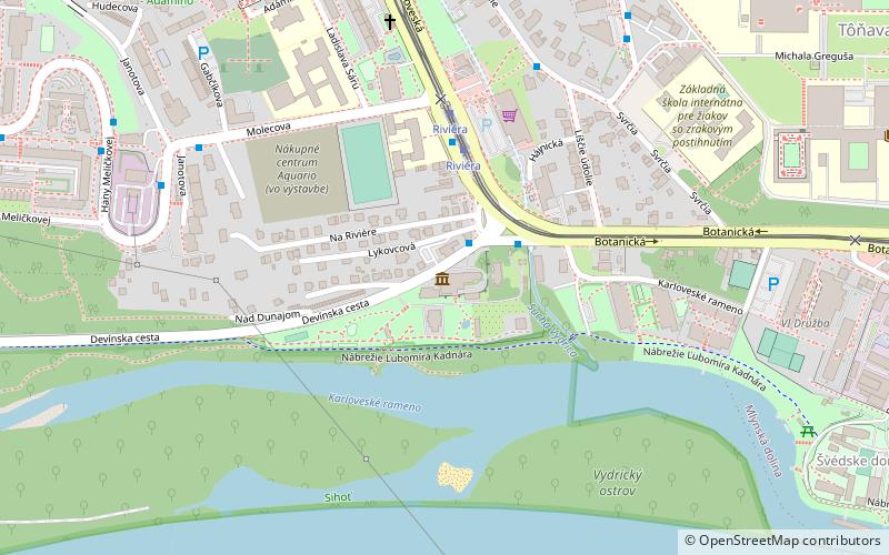 Vodárenské múzeum location map