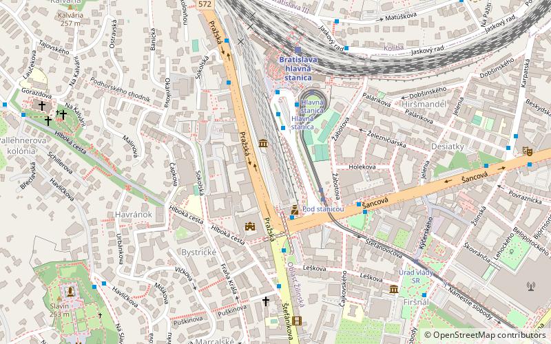 Bratislava Transport Museum location map