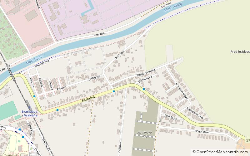 Vrakuňa location map