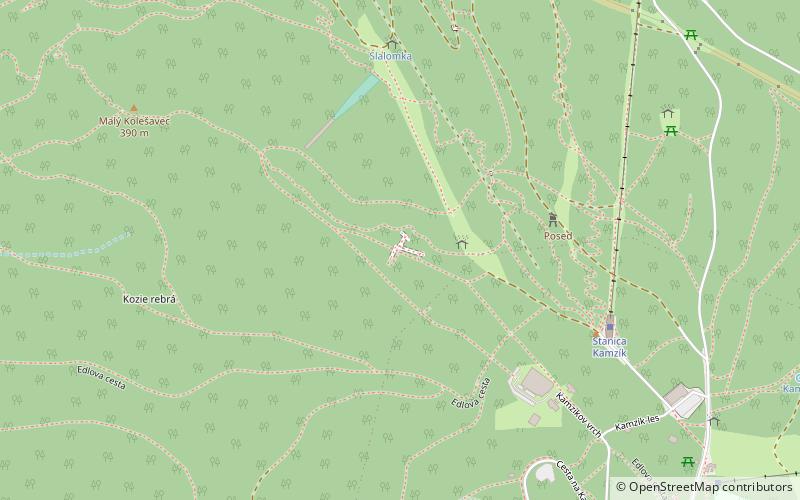 kaverna kamzik 6 kk6 little carpathians protected landscape area location map