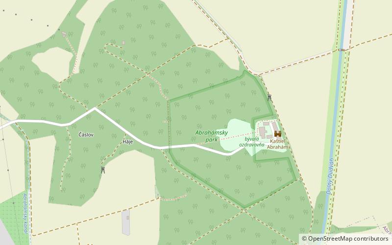 Abrahámsky Park location map