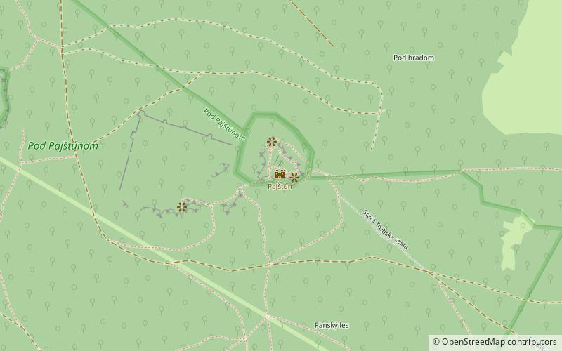 Burg Ballenstein location map