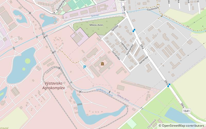 Slovenské poľnohospodárske múzeum location map