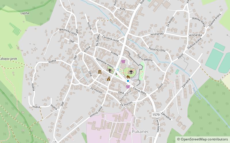 Pukanec location map