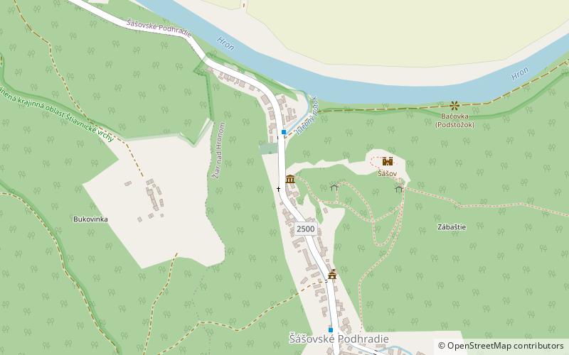 Šášovské Podhradie location map