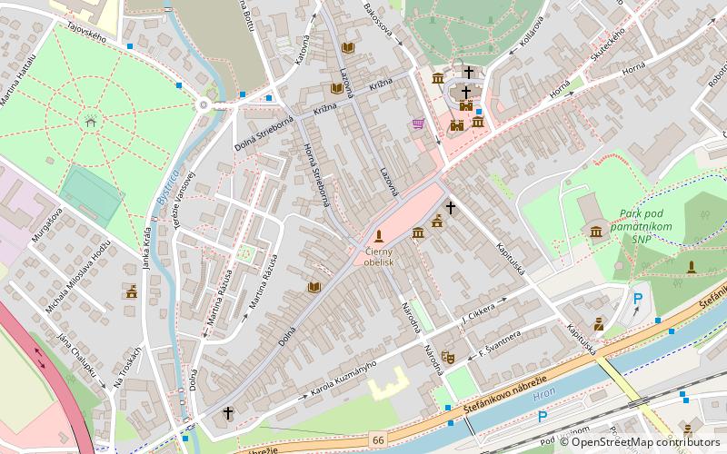 benickeho dom banska bystrica location map