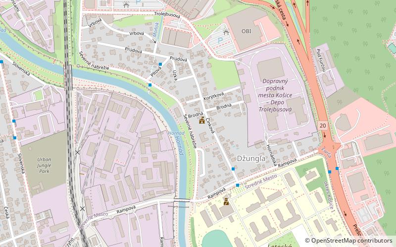 powiat koszyce i location map