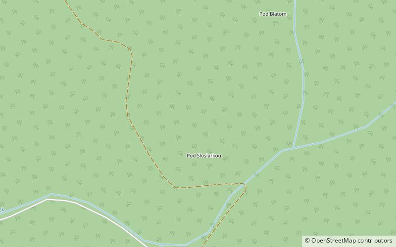 Krásnohorská Cave location map