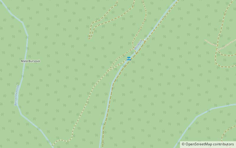 Staré Hory Mountains location map