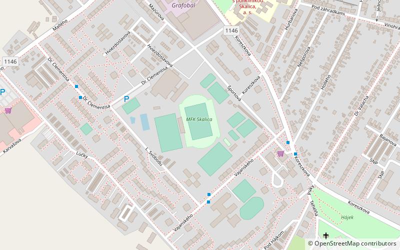 Mestský štadión Skalica location map